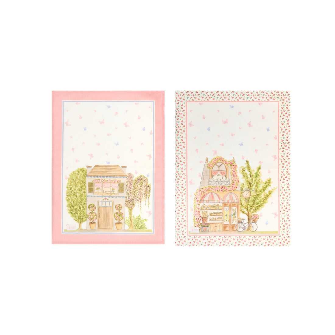 Cotton Tea Towels – La Vie en Rose 🌸