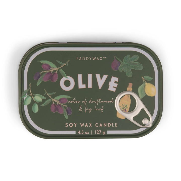 Paddywax – Candela “Olive” in Latta Vintage