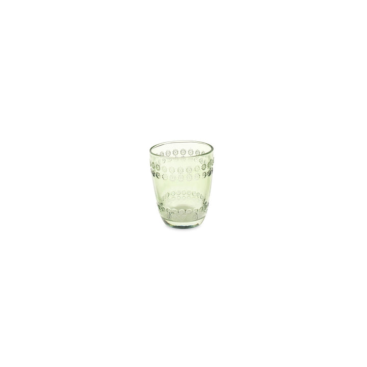 🥂 Decorated Glass Cup - Elegance and Style for your Table 🌿 (set of 6 glasses)