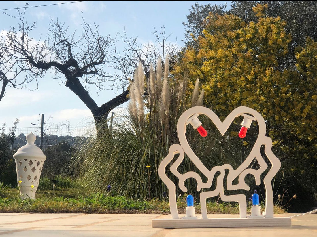 Luminaria Cuore Sollevato - Idea bomboniera ❤️ ✨