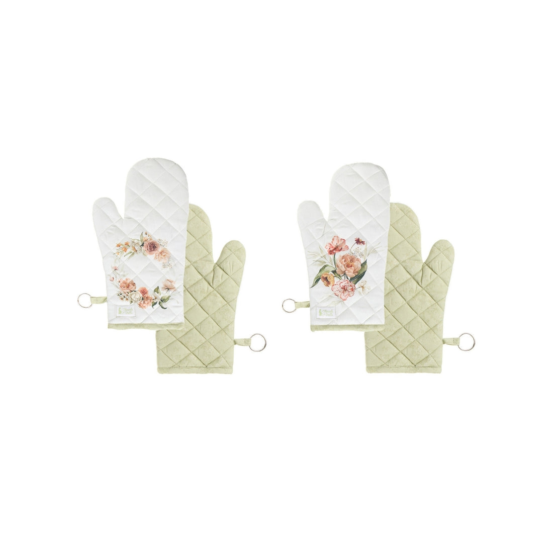 ๐งค Floral Oven Gloves ๐ธ โ Style & Protection in the Kitchen