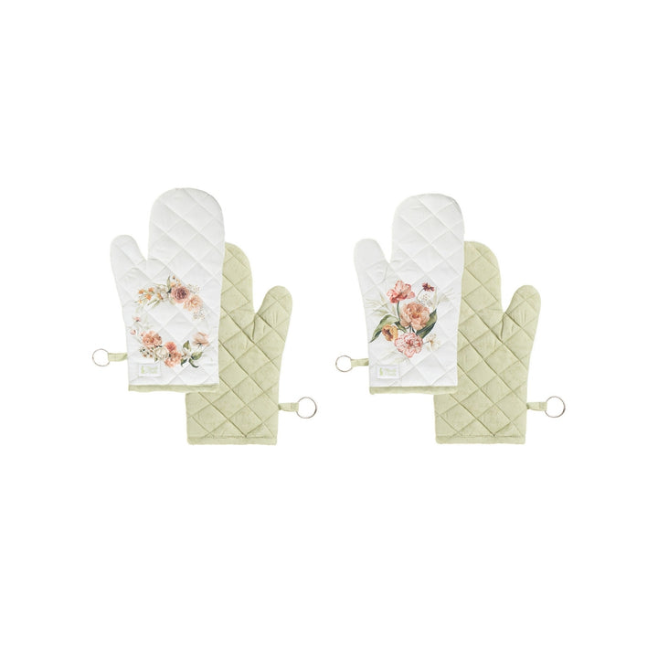 🧤 Floral Oven Gloves 🌸 – Style & Protection in the Kitchen