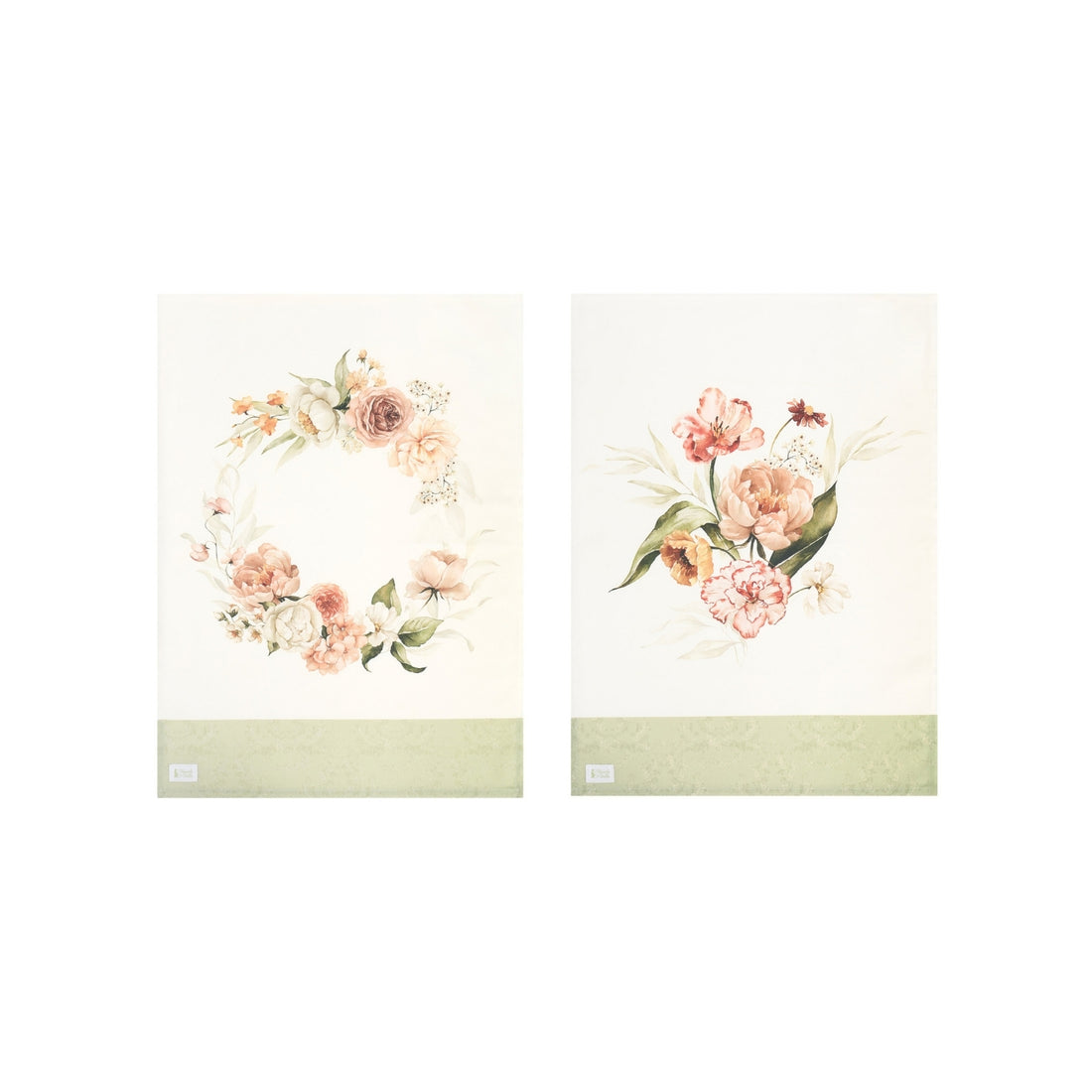🌸 Canovacci in Cotone – Flower Garden