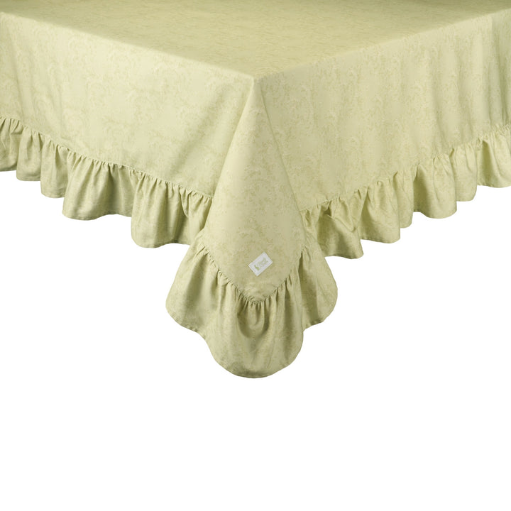 Tovaglia Elegante con Balza – Collezione Flower Garden 🌿