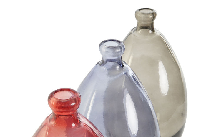 💎 Recycled Oval Crystal Vase