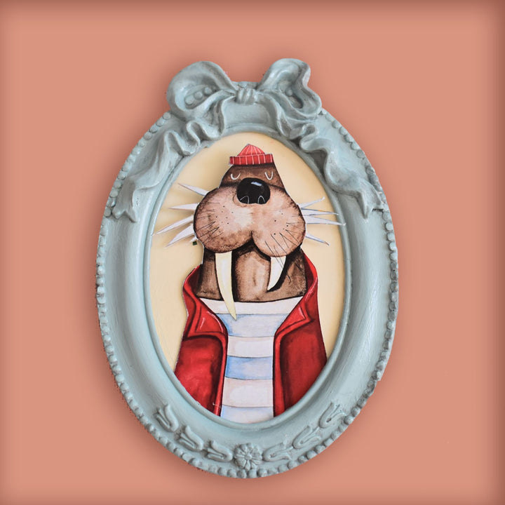 Quadretti 3D "Animal Portraits" – Decorazioni Creative da Parete