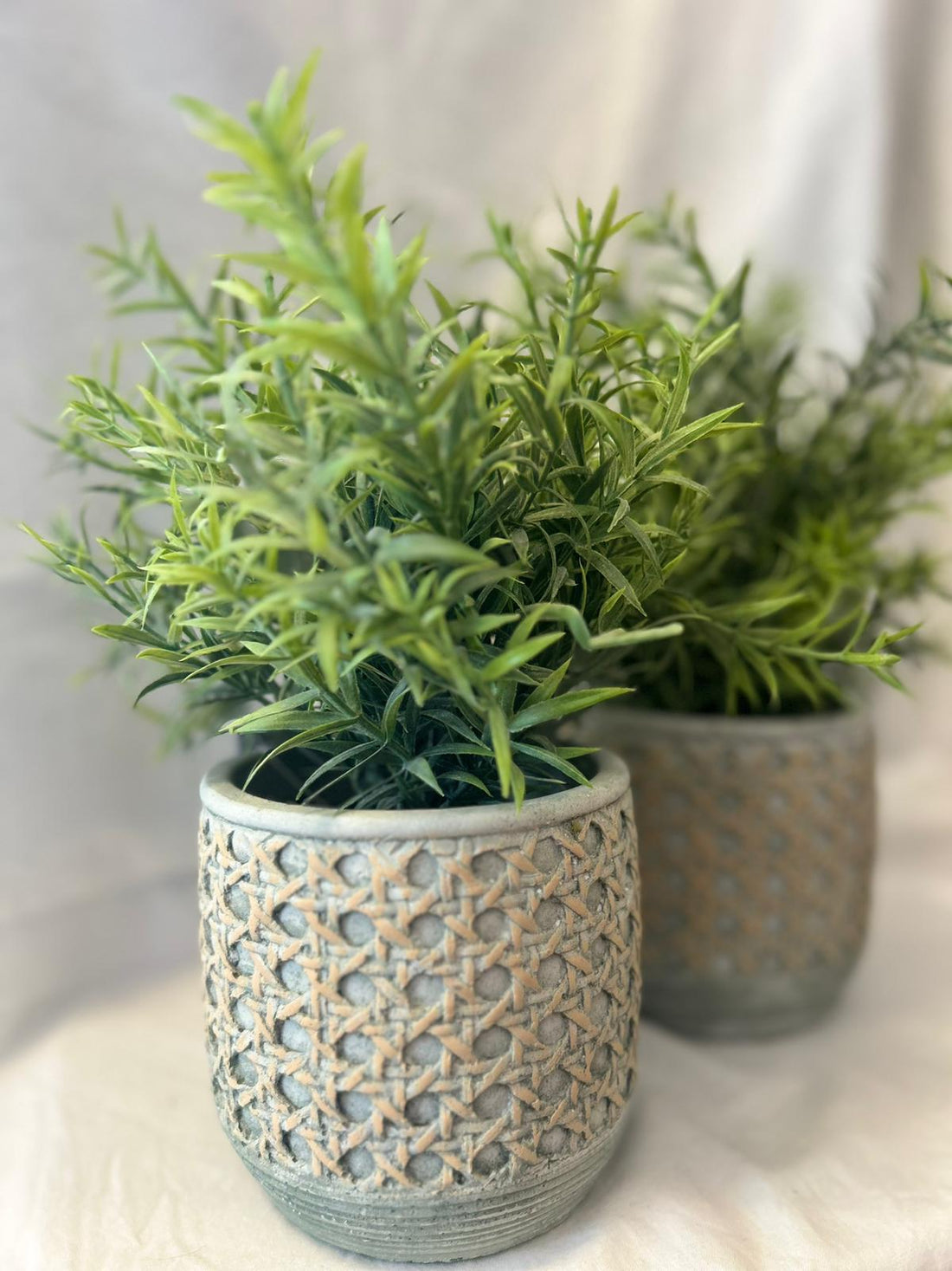 Vaso Artigianale con Intreccio Naturale – Stile Boho Chic per la Tua Casa