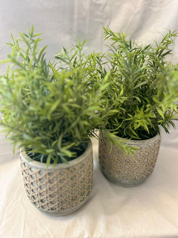 Handcrafted Vase with Natural Weave – Boho Chic Style for Your Home