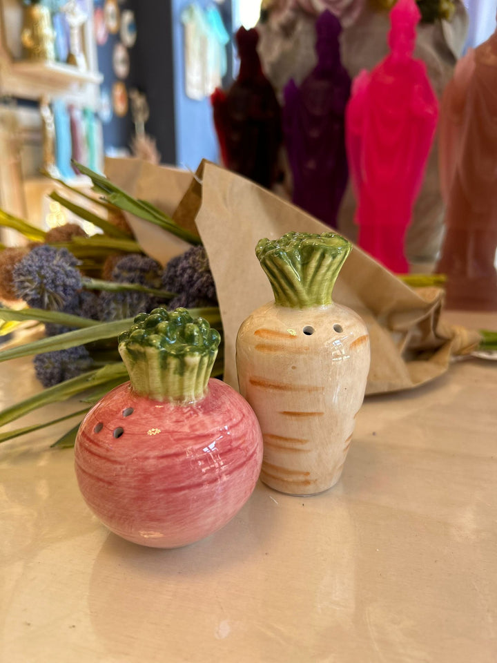 🧂 Salt & Pepper Set "Vintage Garden" 🌿✨