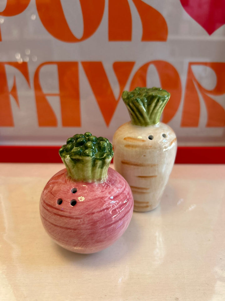 🧂 Salt & Pepper Set "Vintage Garden" 🌿✨