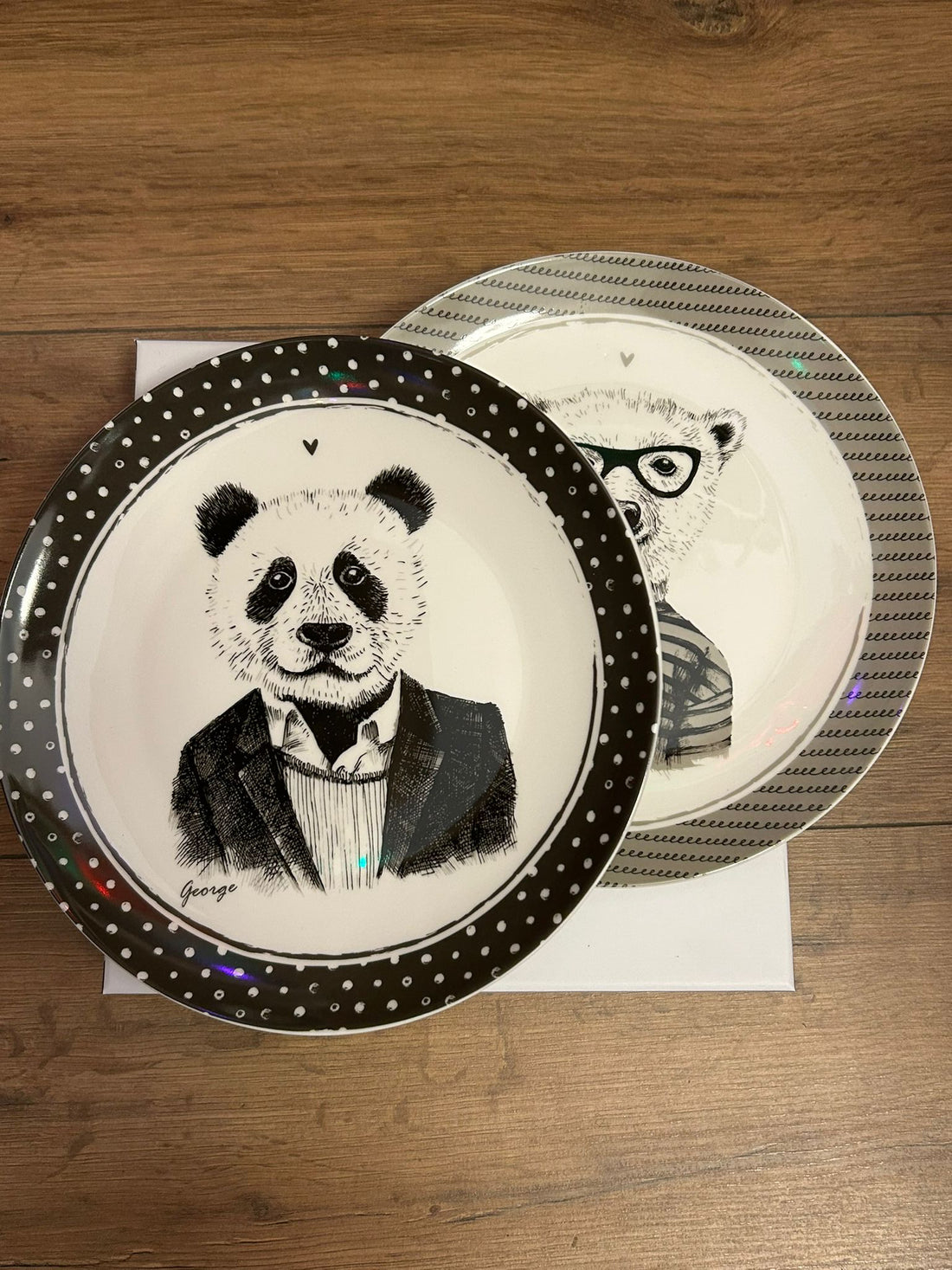 SET PIATTI MY FRIENDS HOME – GEORGE & JACK 🐼🍽️🐻