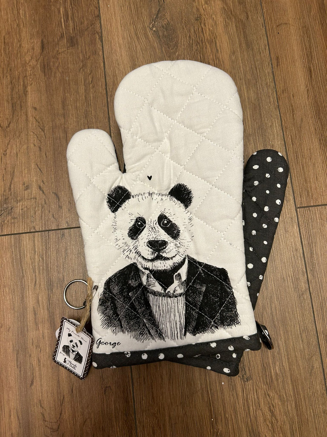 GUANTO DA FORNO MY FRIENDS HOME – GEORGE 🐼 O JACK 🐻 Protezione ai Fornelli! 👩🍳