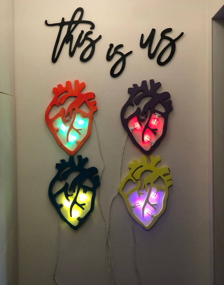 Anatomical Heart Lamp – The energy of life in a unique light!❤️🔥