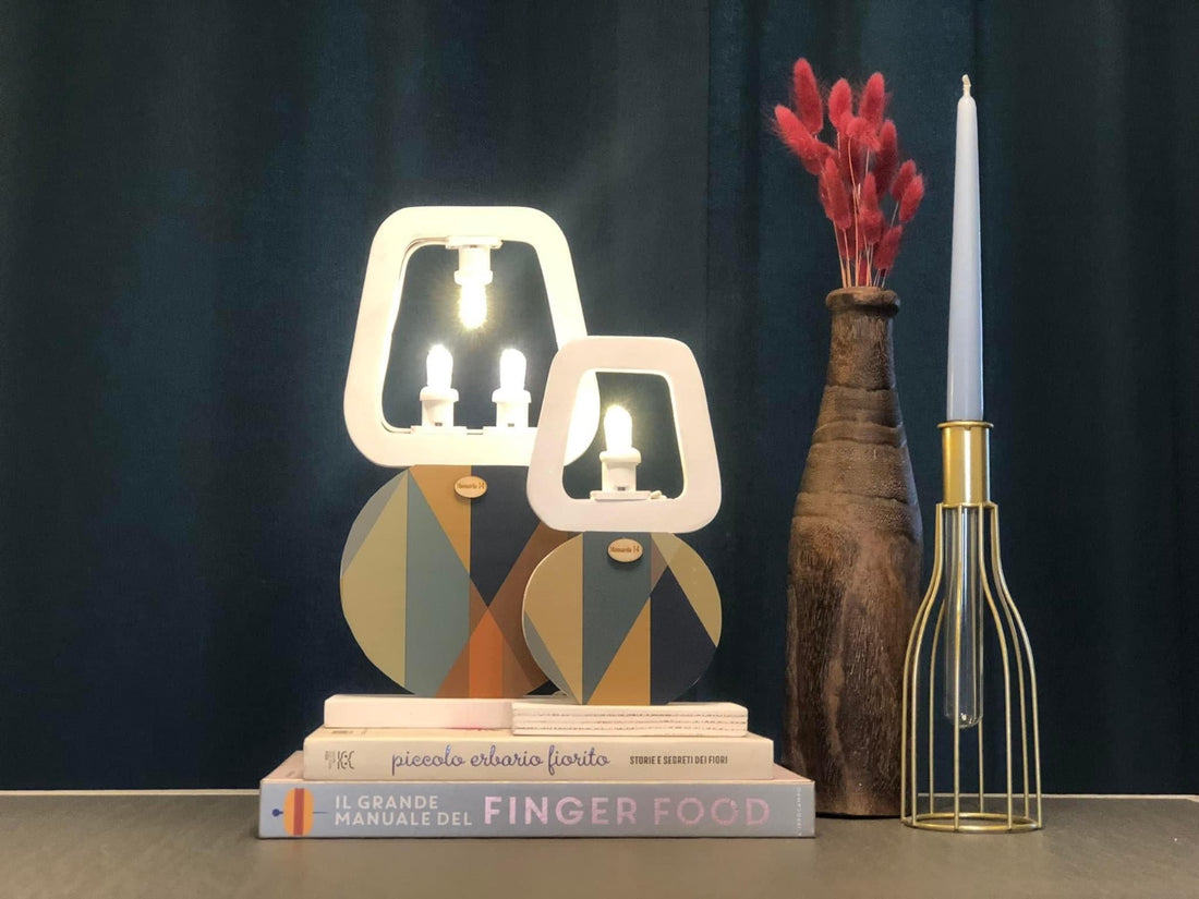 Luminaria Design Geometrico💡