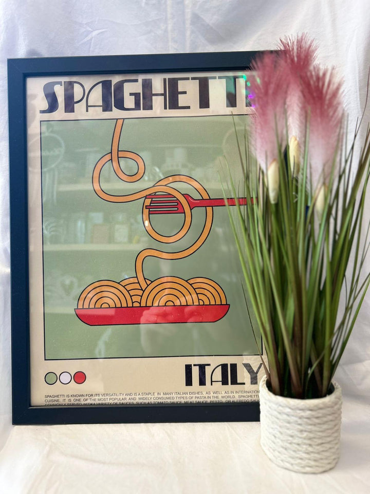 Decorative Pampas Plant in Rope Pot