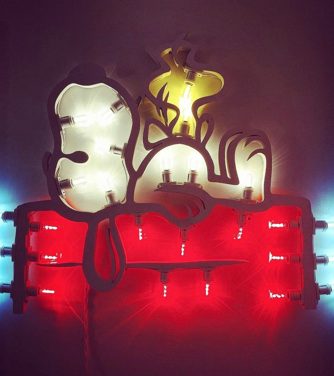 Snoopy LED Luminaria Gift 🐶