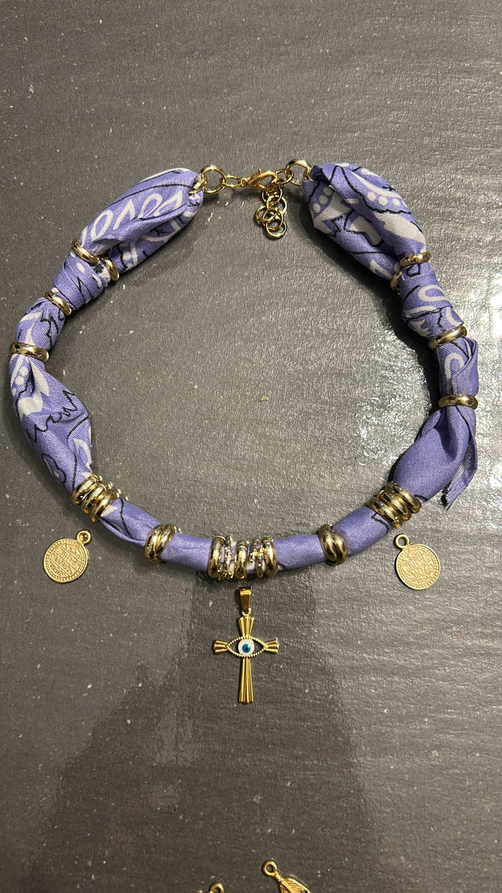 "Mistico" – Collana Bandana Artigianale