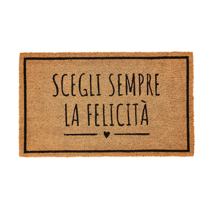 Coconut Doormat 🏡🖤