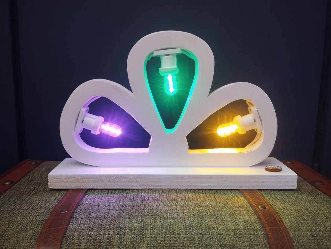 Luminaria da Comodino "Cuore di Luce"✨