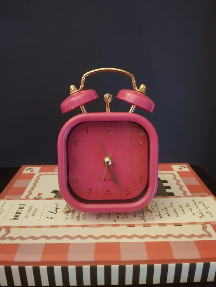 Orologio sveglia da Comodino "Retro Color" – Stile Vintage con un Twist Moderno