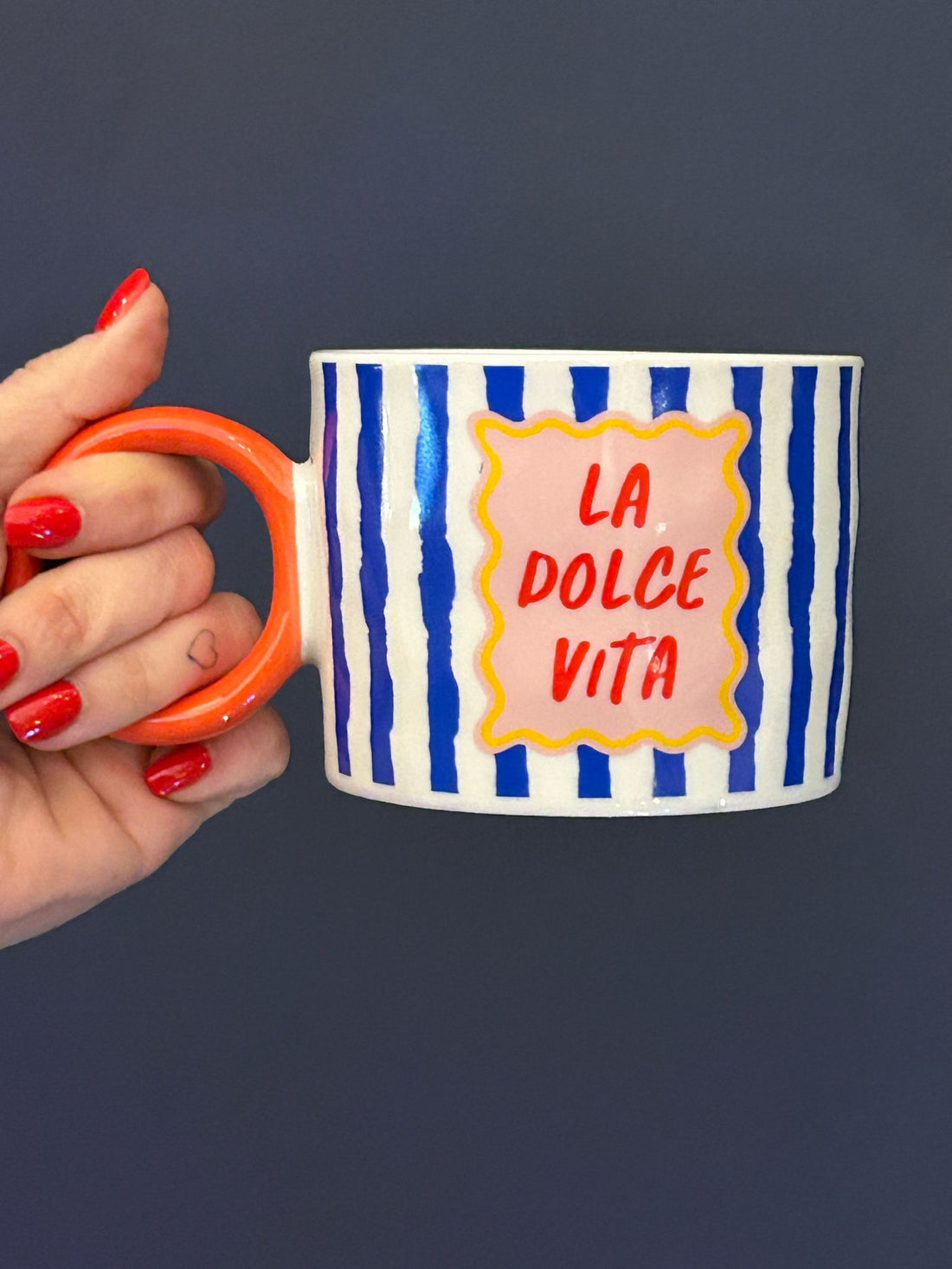 🇮🇹 Tazze Colorate “Italian Mood” – Solo o con Piantina 🌱