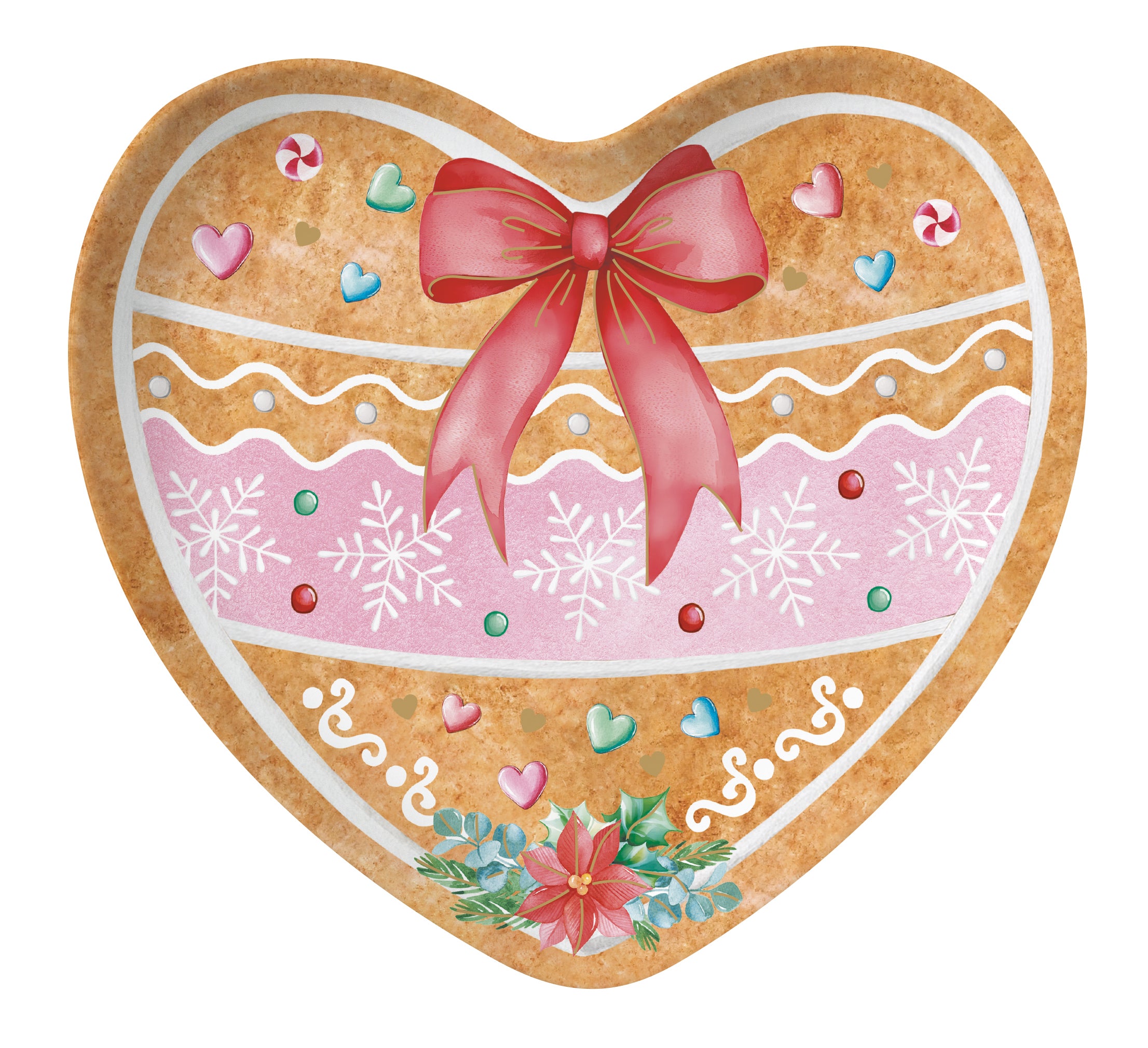 Piatto Natalizio Decorativo – Collezione Sweet Christmas