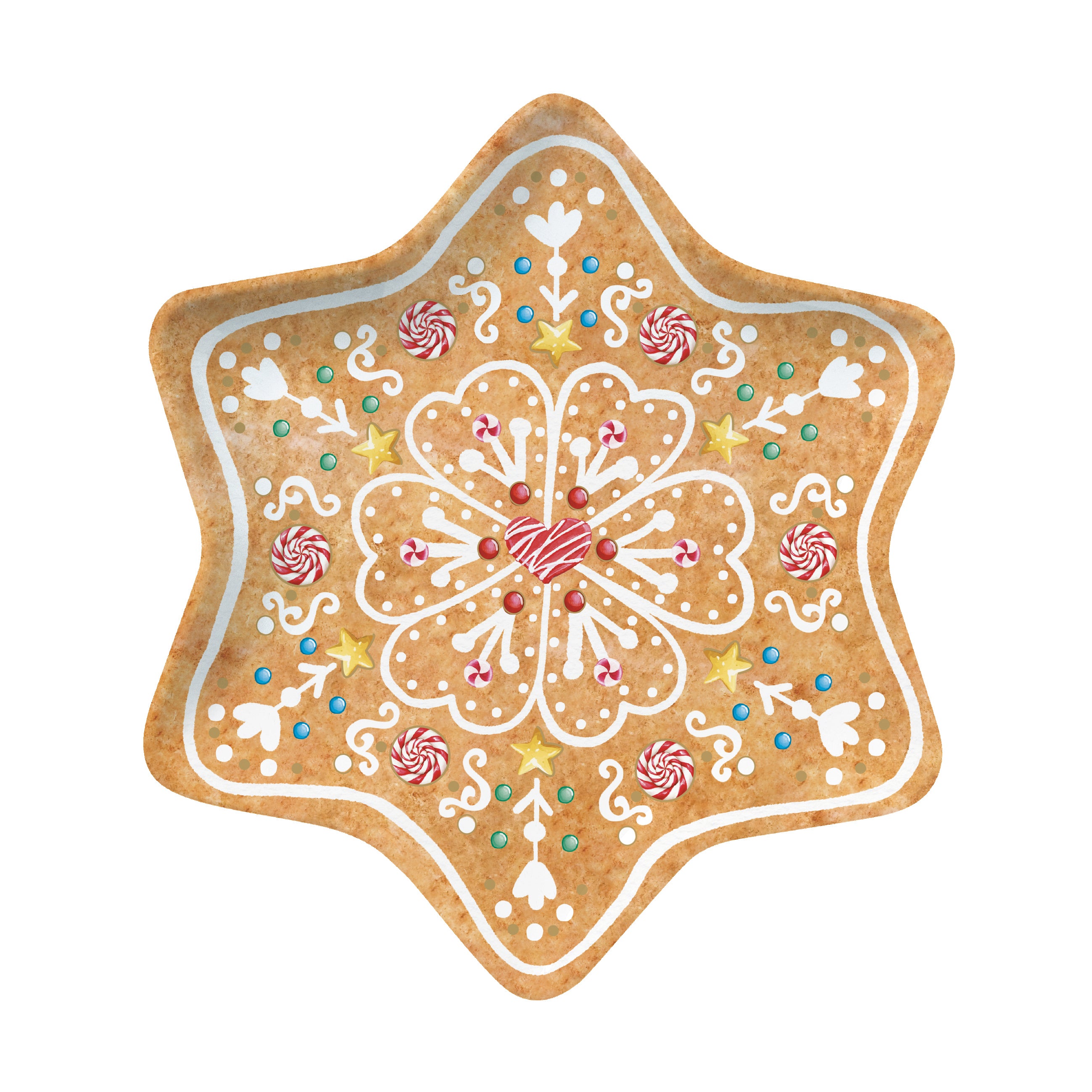 Piatto Natalizio Decorativo – Collezione Sweet Christmas