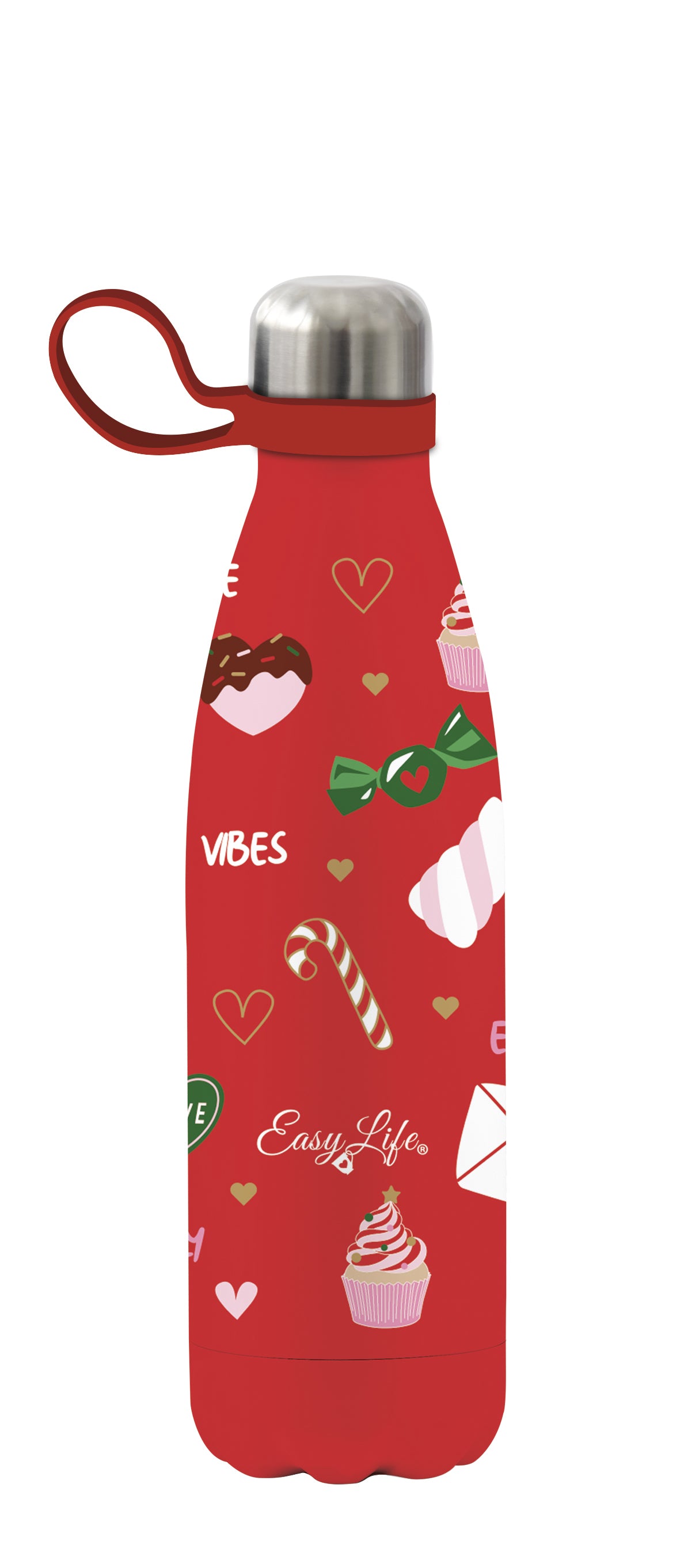 Borraccia Termica Natalizia 500 ml – Christmas Twist