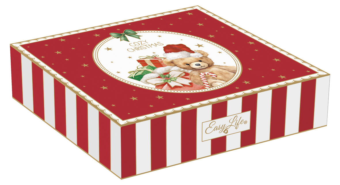 Svuotatasche Natalizio Rettangolare – Collezione Cozy Christmas