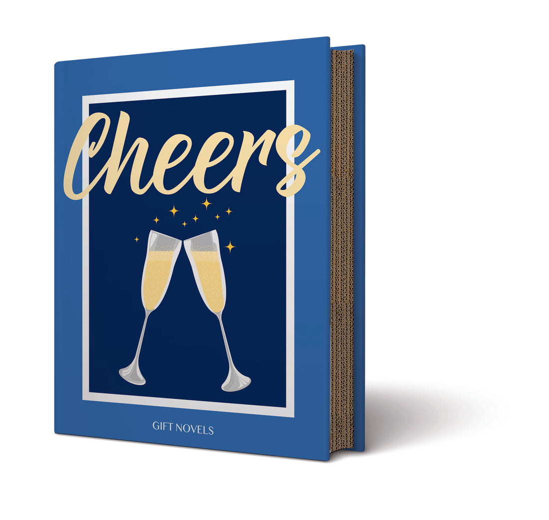 Box Regalo Set Vino con Cavatappi e Tappo – Cheers Gift Novels
