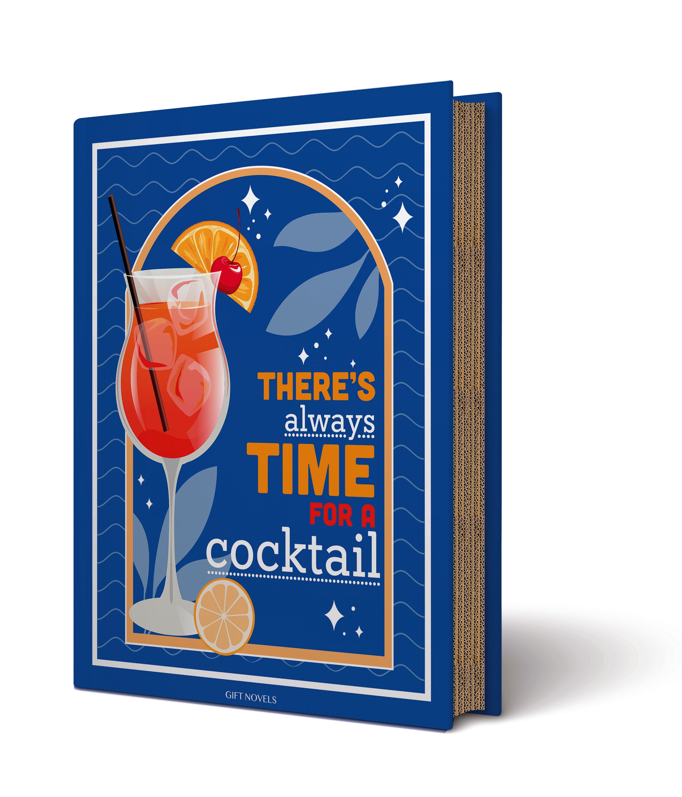 Box Regalo Set Cocktail con 6 Accessori – There's Always Time for a Cocktail Gift Novels