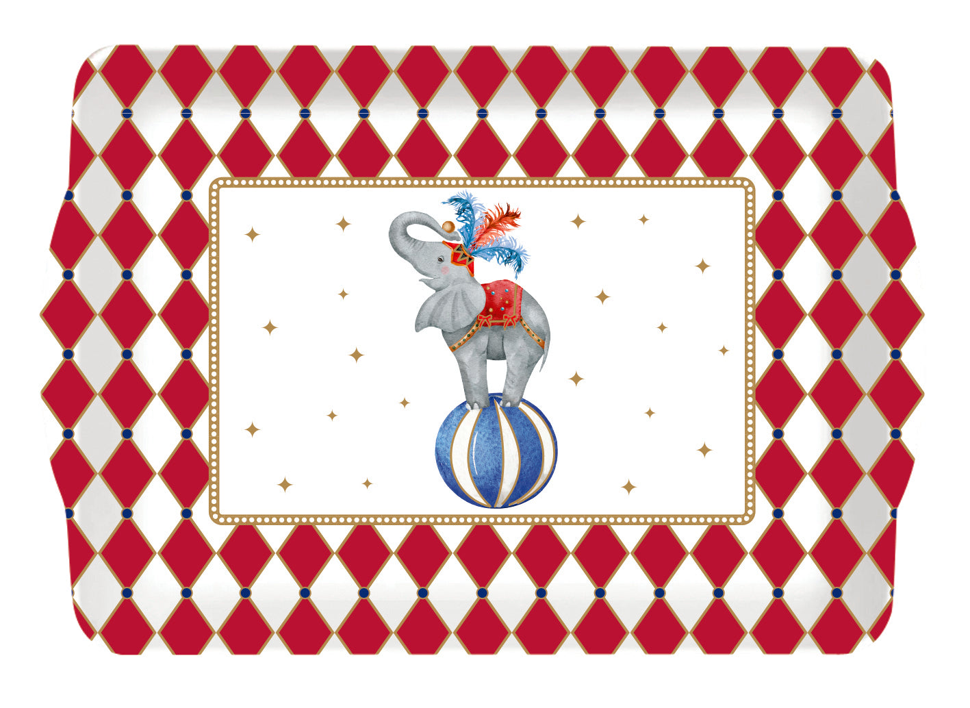 Svuotatasche Decorativo – Collezione Christmas Circus