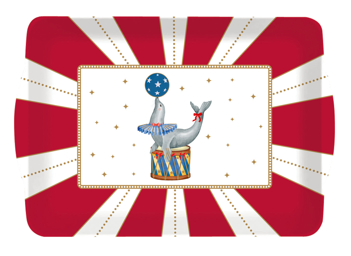 Svuotatasche Decorativo – Collezione Christmas Circus