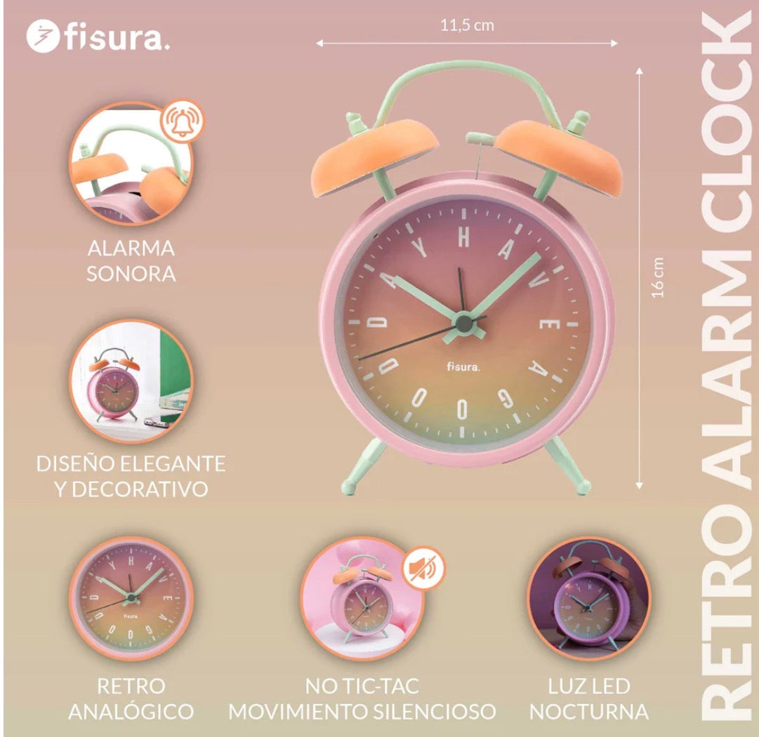 Sveglia rainbow retro’