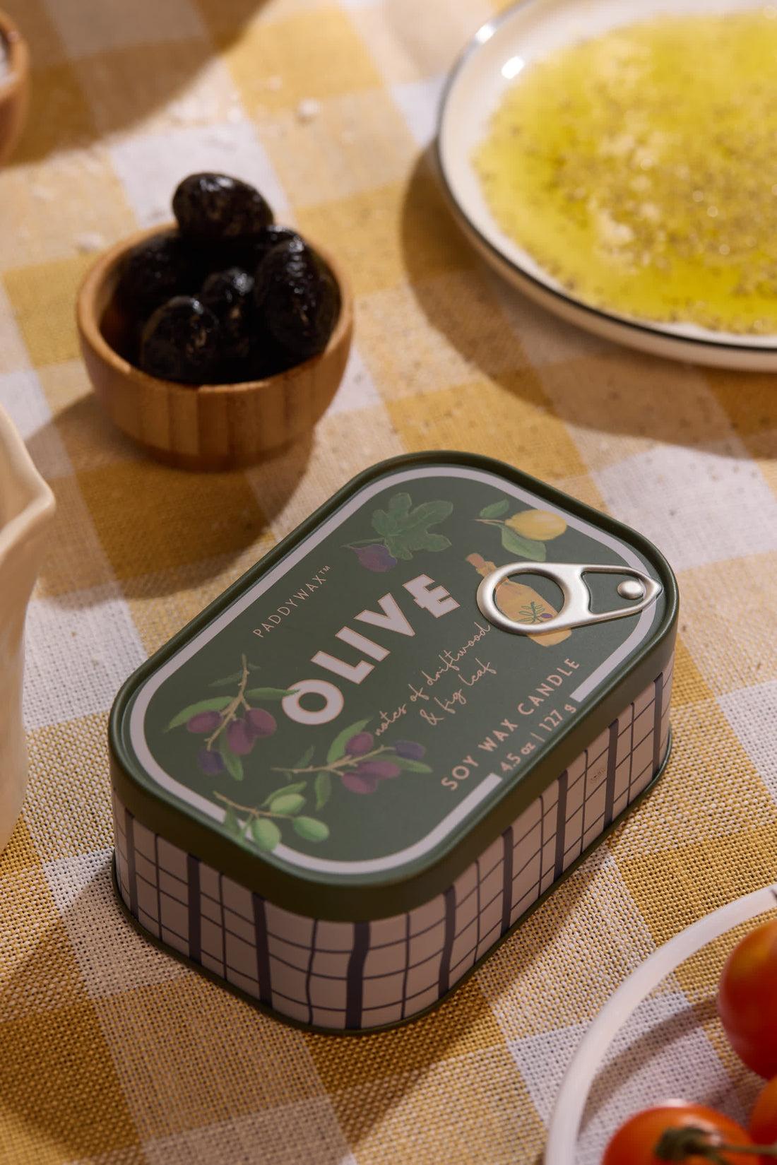 Paddywax – “Olive” Candle in Vintage Tin