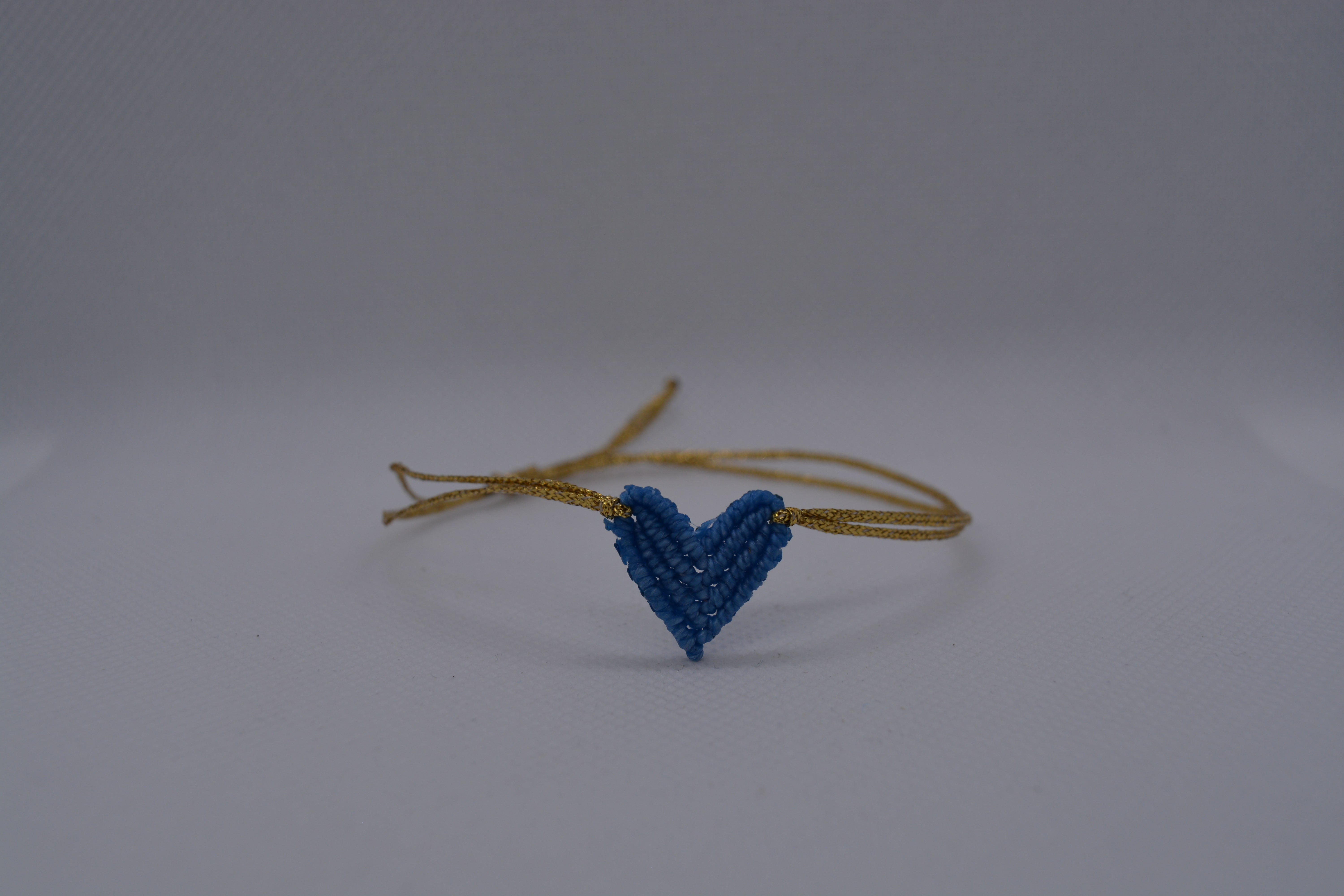 Bracciale Cuore Macramè