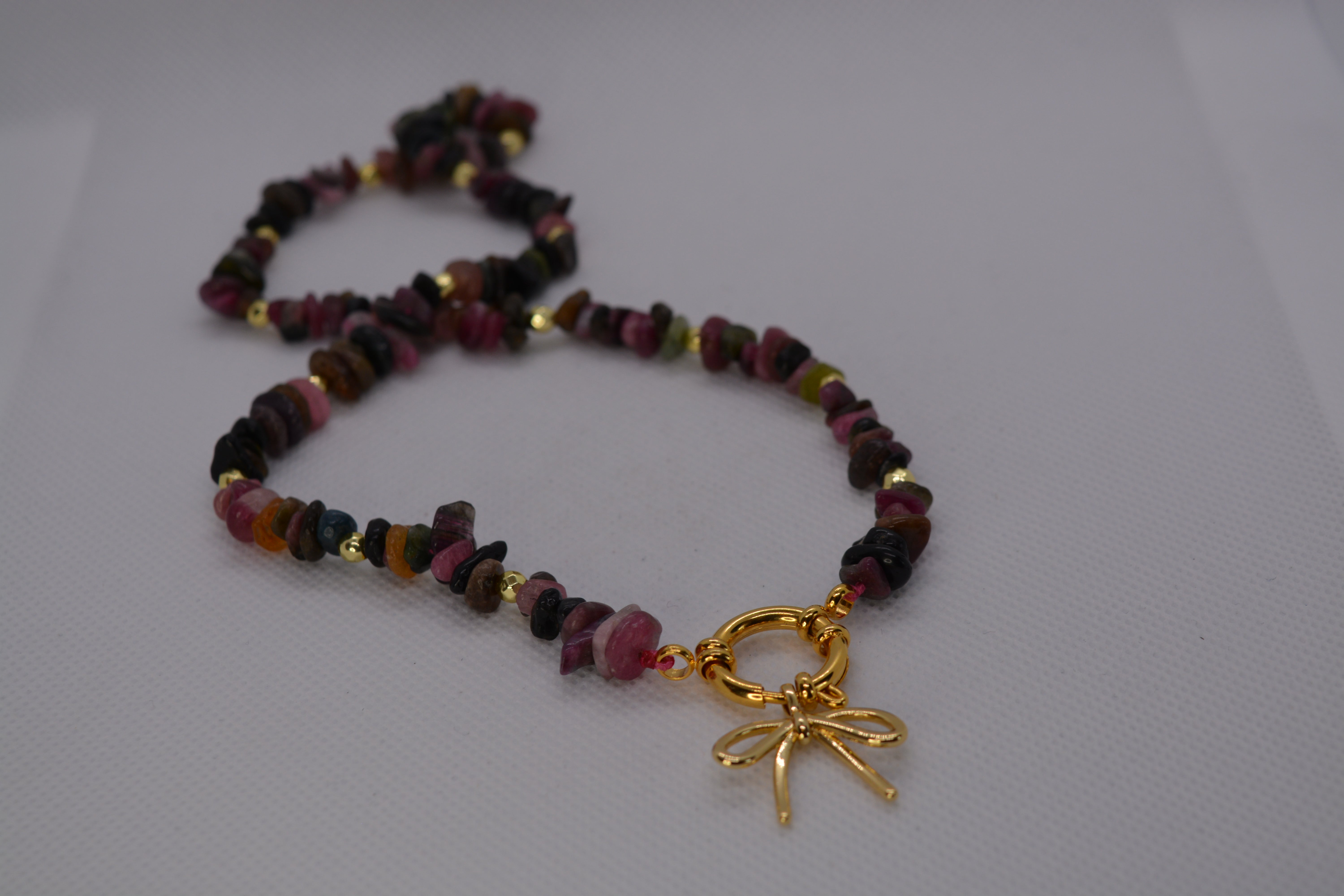 Collana pietre colorate