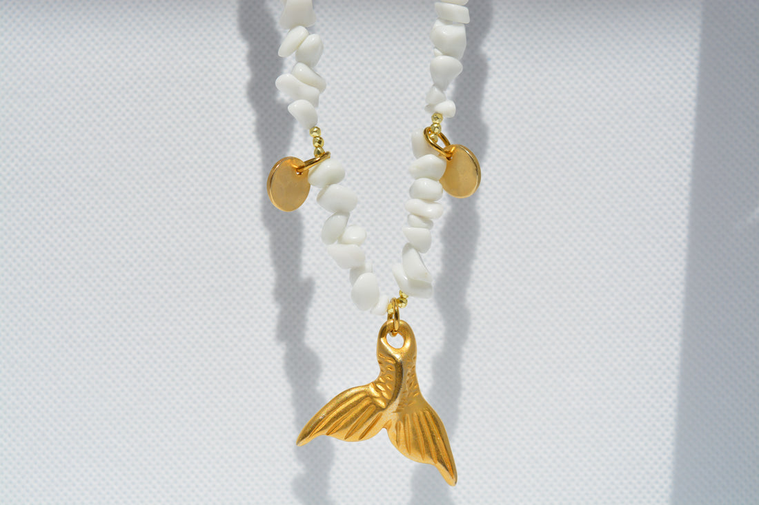 Collana con coralli