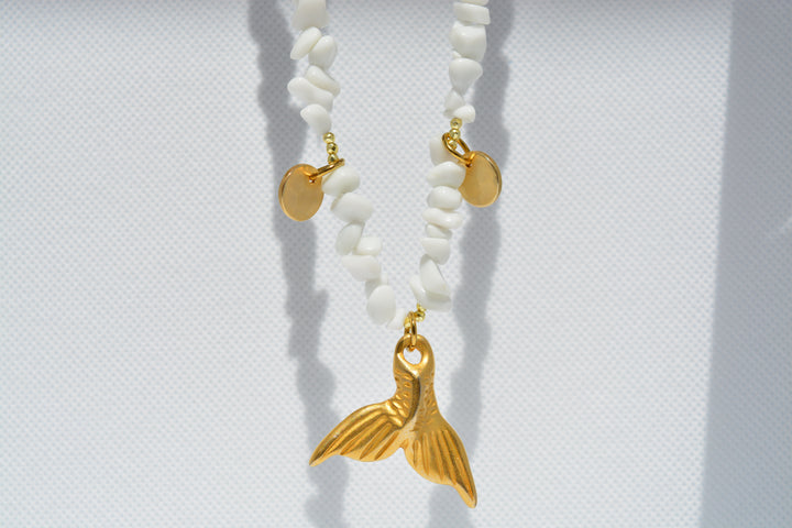 Collana con coralli