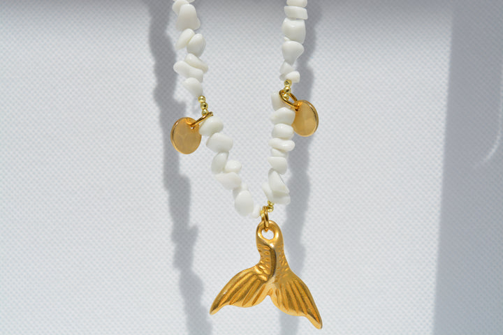 Collana con coralli
