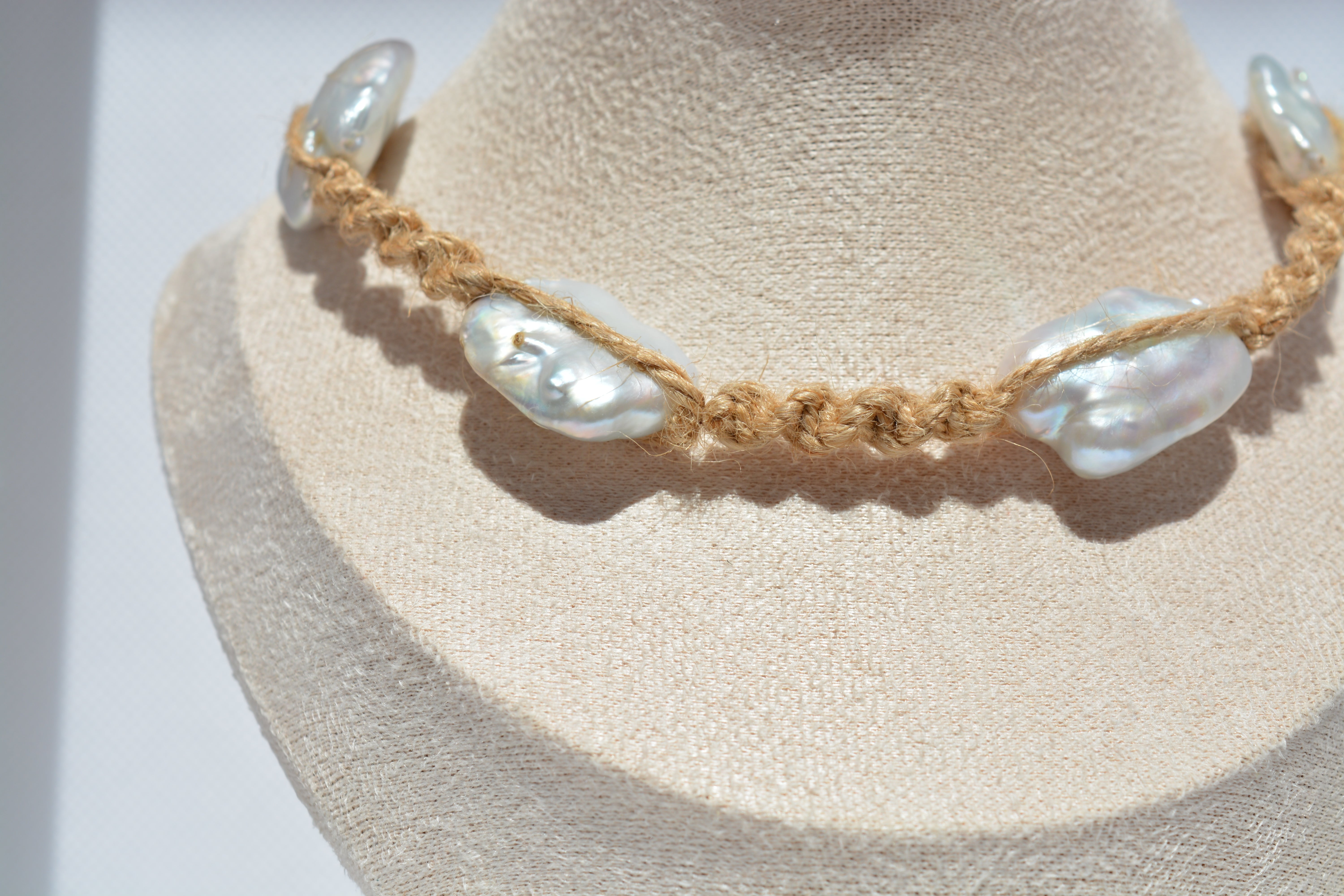 Collana perle di fiume