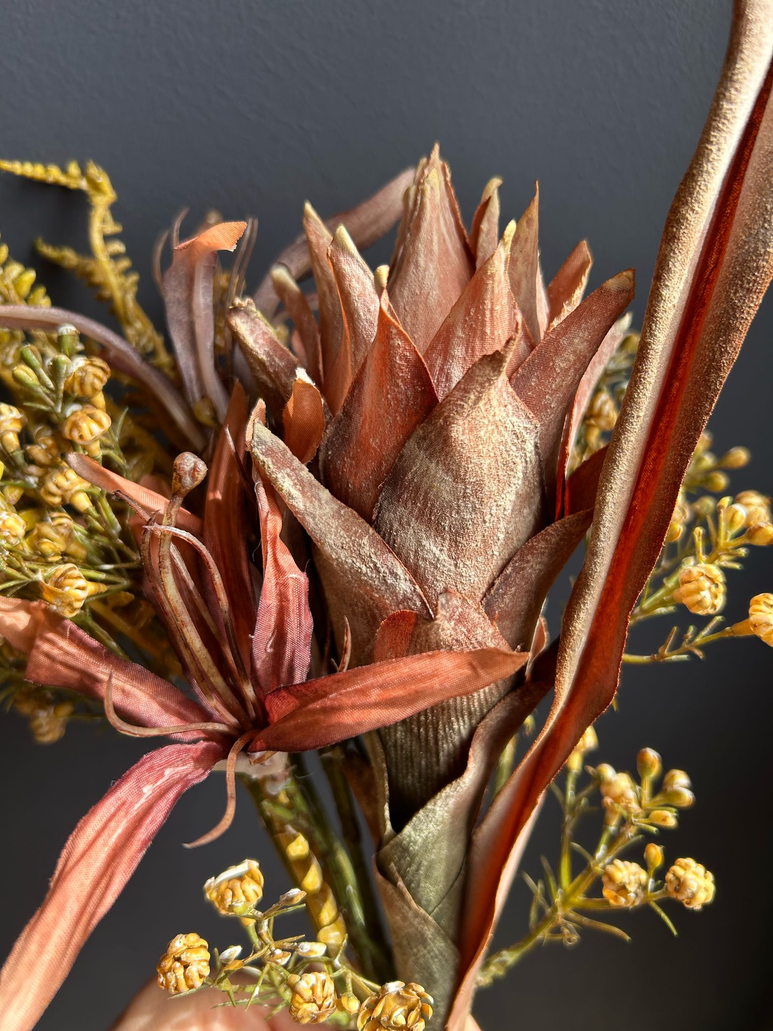 Bouquet Rustico Eleganza Naturale – Perfetto per Ogni Ambiente