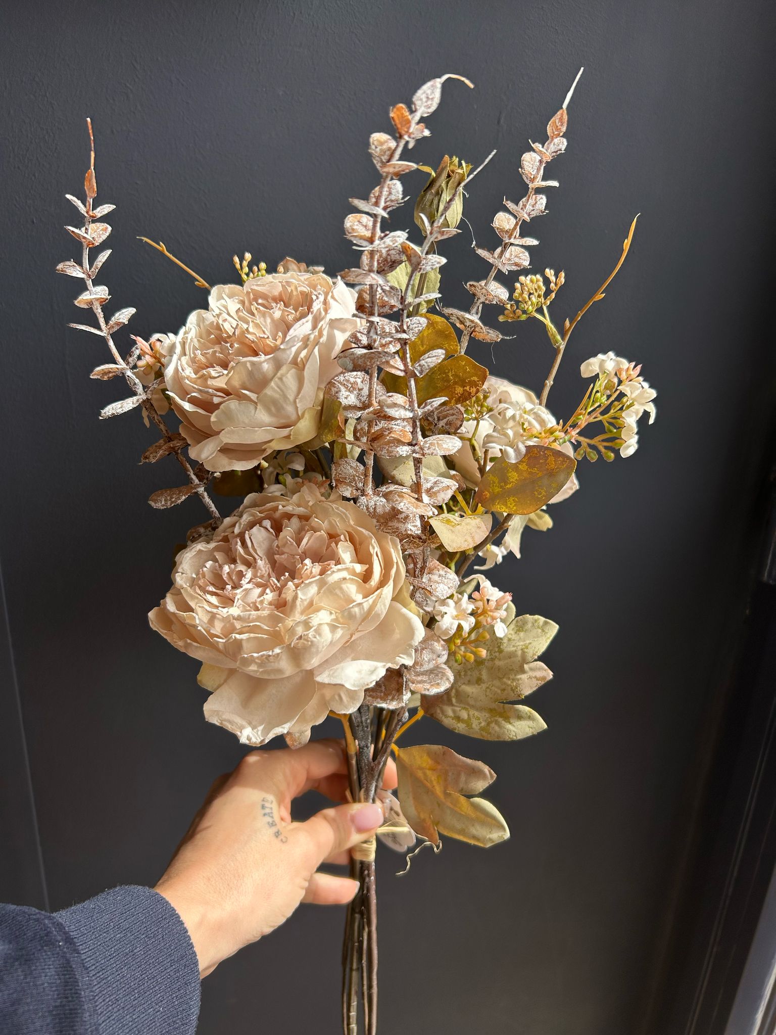 Bouquet di Peonie Artificiali in Stile Vintage 🌿🌸