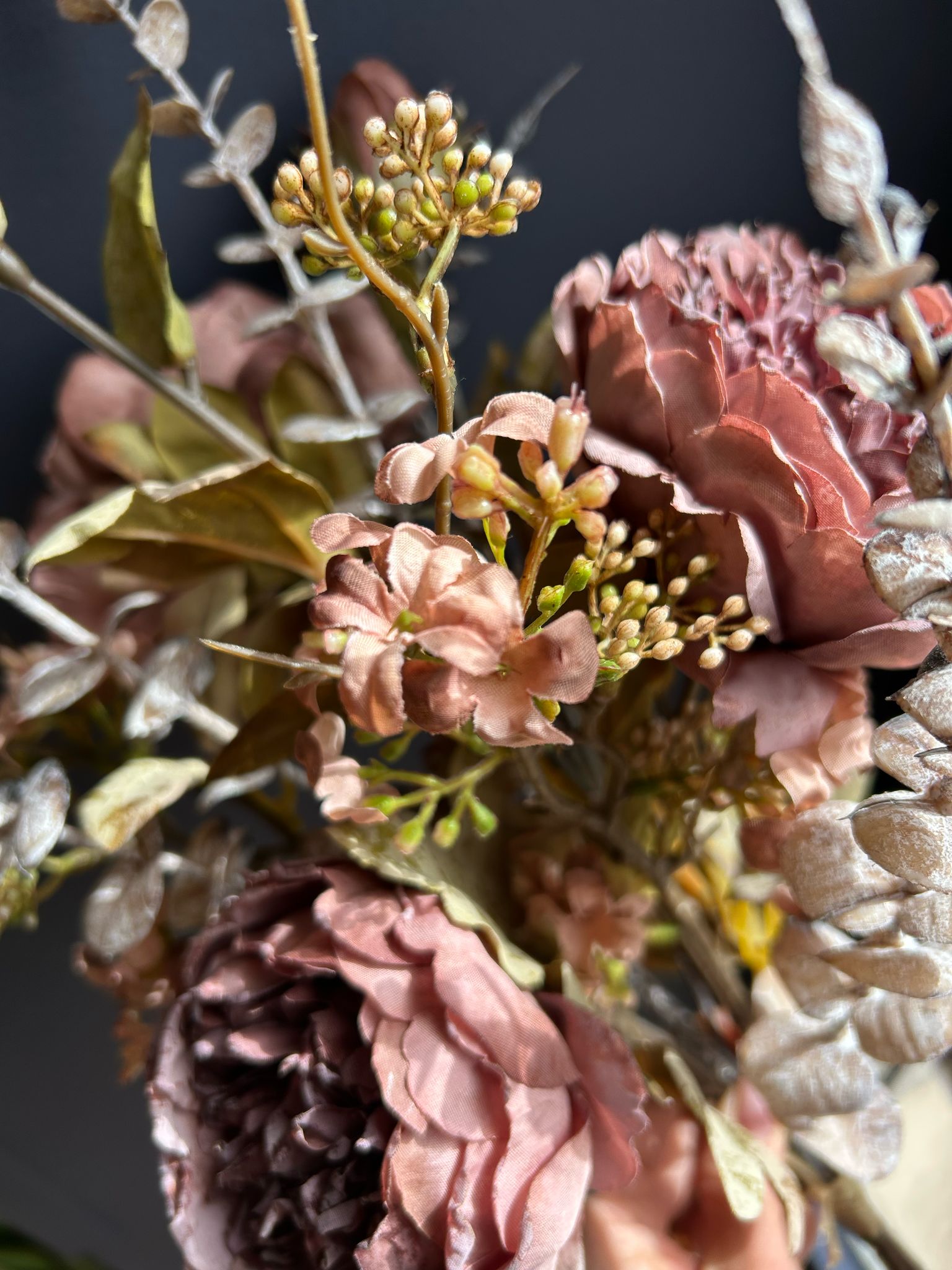 Bouquet di Peonie Artificiali Vintage ✨🌿