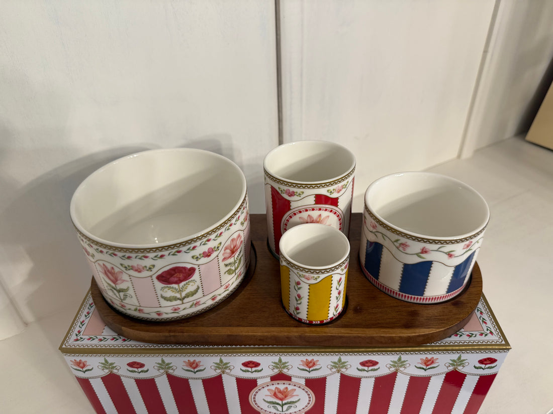 Set aperitivo in ceramica