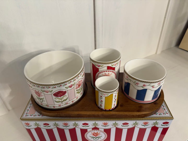 Set aperitivo in ceramica