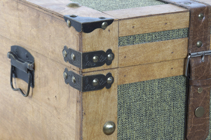 📦 Set Completo di 3 Bauli Vintage – Stile e Funzionalità Senza Tempo