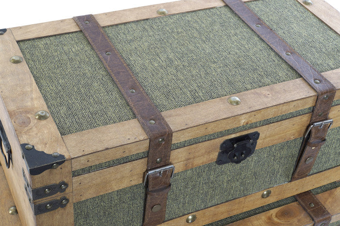 📦 Set Completo di 3 Bauli Vintage – Stile e Funzionalità Senza Tempo