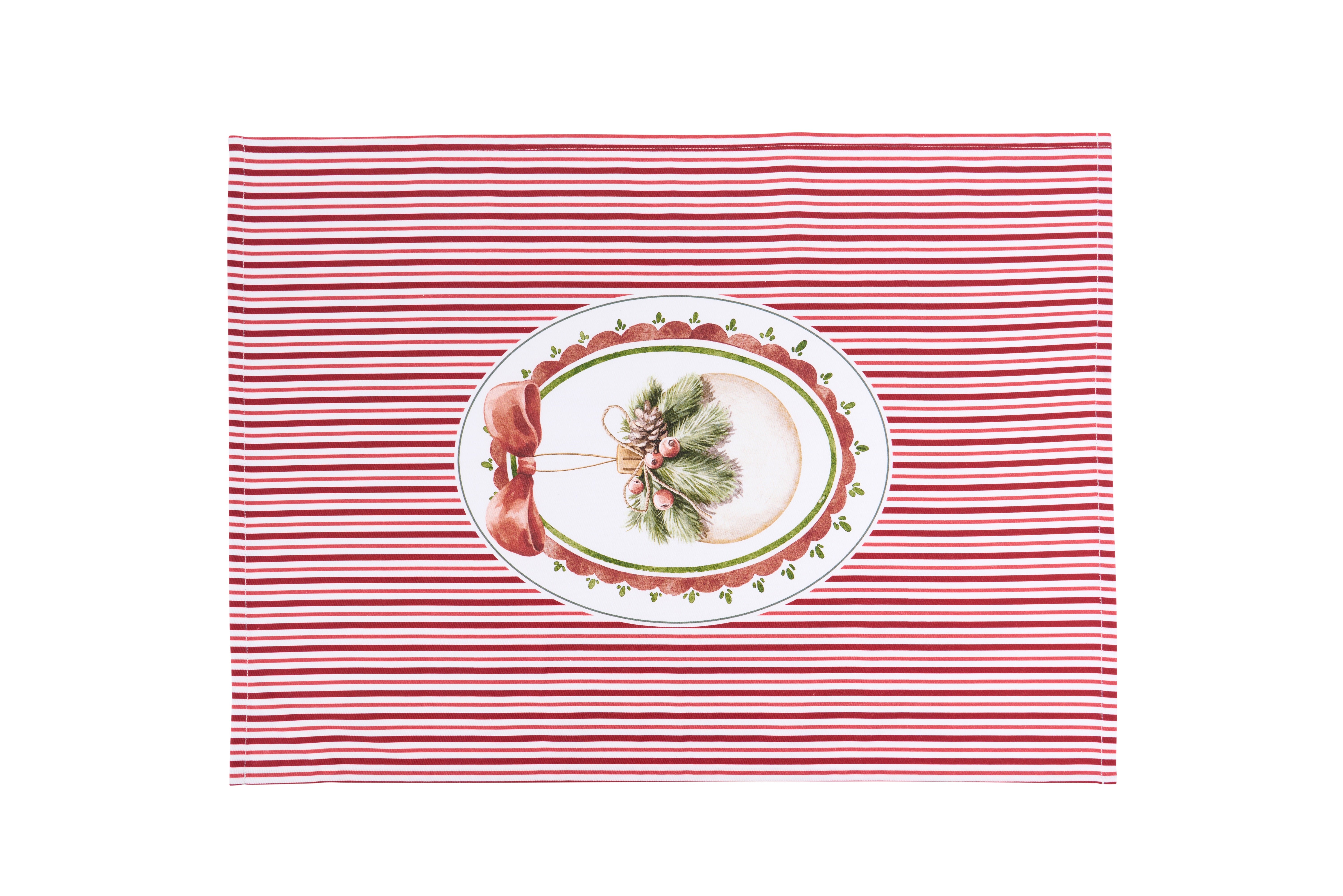 Set Natalizio Strofinaccio in Cotone con Mestolo in Legno – Magic Noel Pallina di Natale