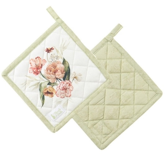 🔥 Floral Kitchen Pot Holders 🌸